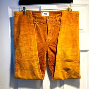 Paige denim Hoxton gold corduroy’s Size 26